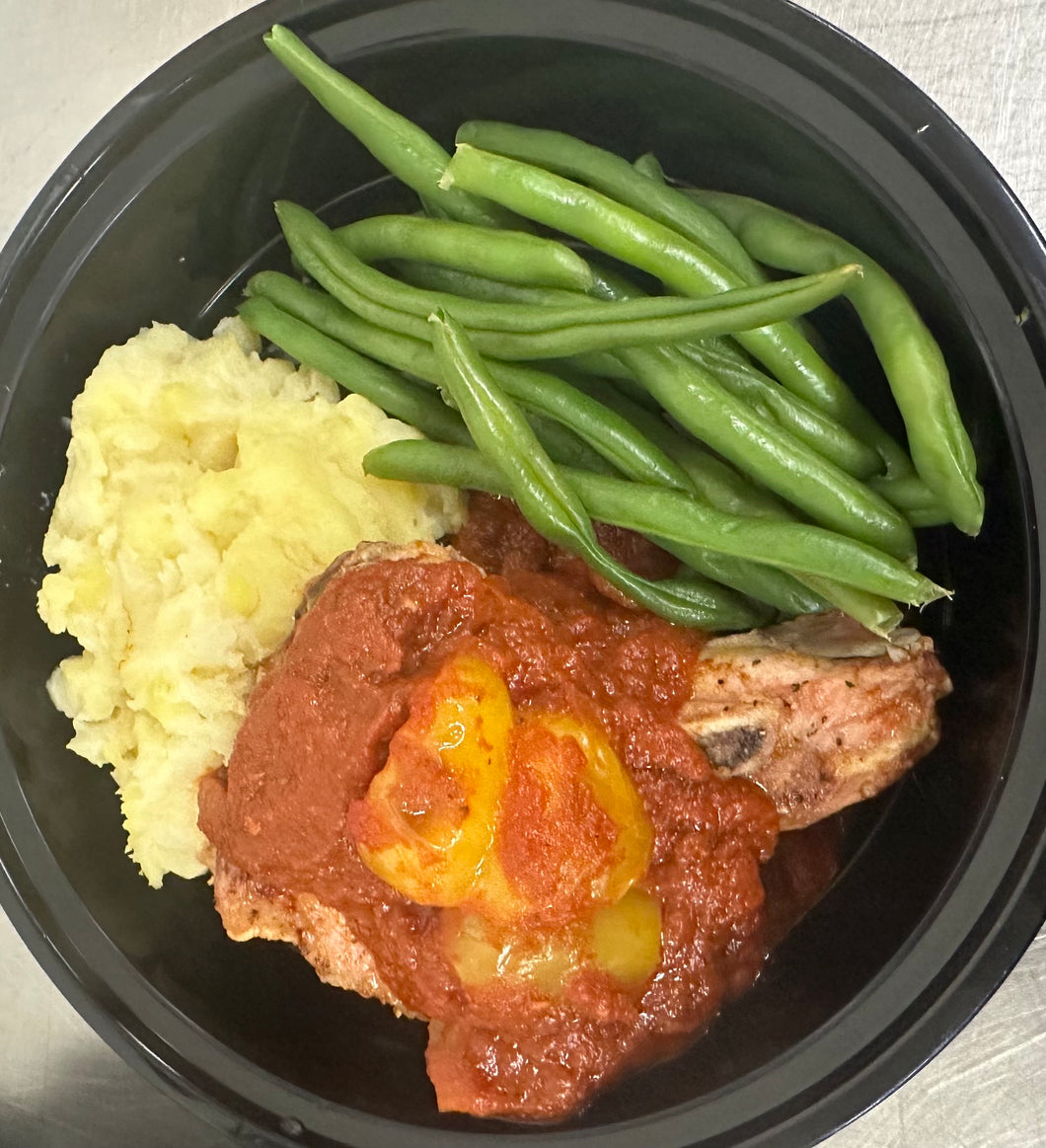 Pork Chop Cacciatore