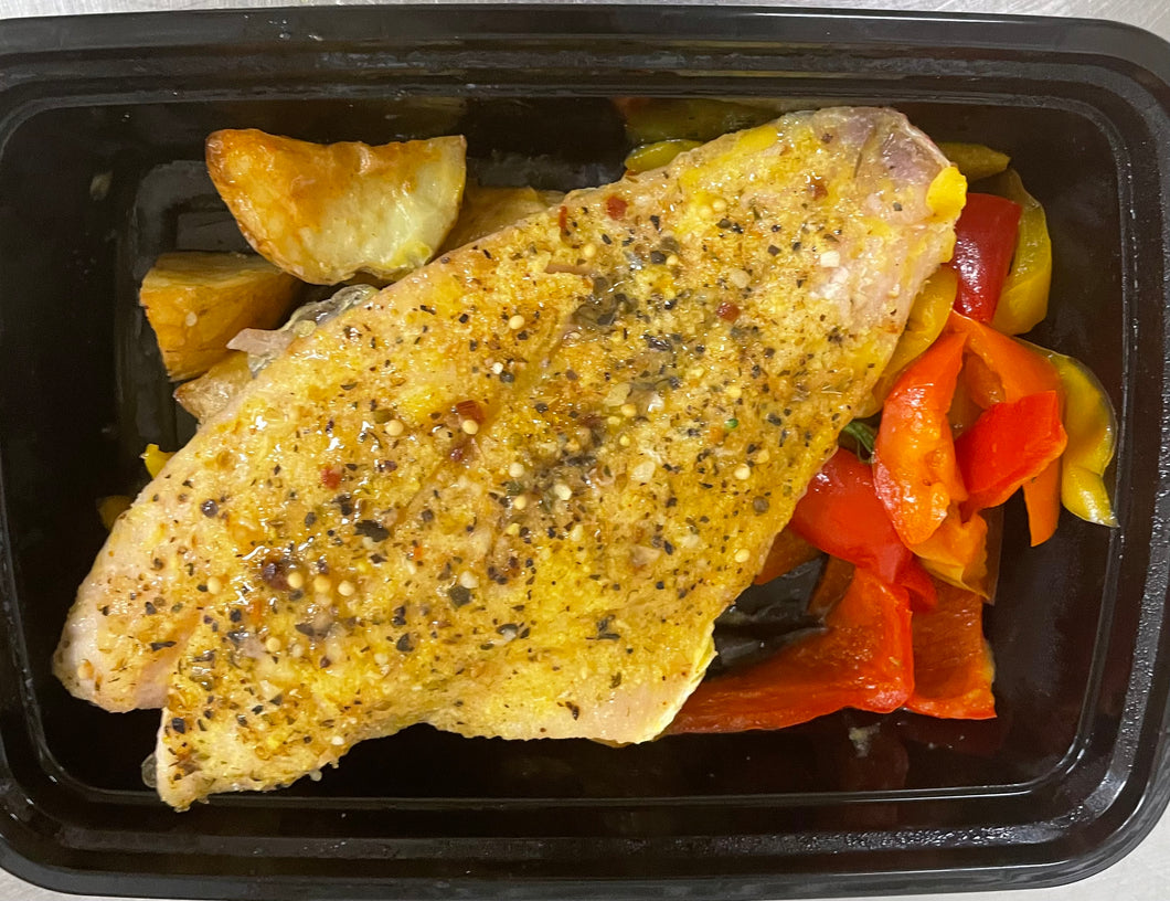 Red Snapper With Mediterranean Butter